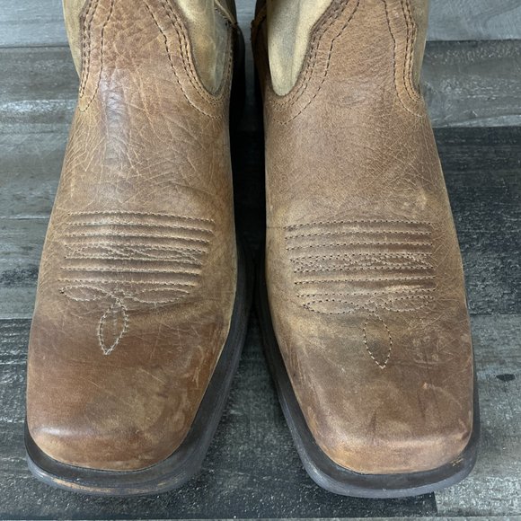 Ariat Rambler Mens 9.5 Earth Brown Western Cowboy Boots 10002317 - Picture 5 of 11